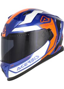 Acerbis X-Way, full face helmet , color: Blue/Orange/White , size: M