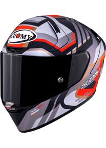 Suomy SR-GP EVO Infrared, full face helmet , color: Matt Grey/Black/Red/Bronze , size: XXL