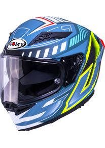 Suomy Stellar 2 Deepspace, full face helmet , color: Matt Blue/White/Yellow/Red , size: M
