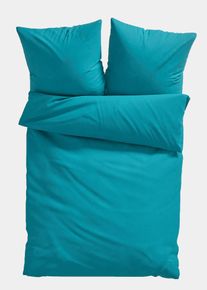 Povlečen&iacute; z bavlněn&eacute; směsi | Petrolejov&aacute; | Vel. 135x200 cm | bonprix