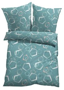 Povlečen&iacute; z bavlněn&eacute; směsi | Modr&aacute; | Vel. 135x200 cm | bonprix