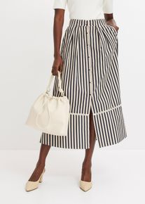 Maxi sukně s krajkou | Modr&aacute; | Vel. 40 | bonprix