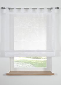 Skl&aacute;dac&iacute; roleta z lehk&eacute;ho vo&aacute;lu | B&iacute;l&aacute; | Vel. 1 (v/&scaron;: 155/60 cm) | bonprix