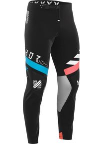 Thor Sportmode Synth, textile pants , color: Black/Light Blue/Light Red/White , size: 34