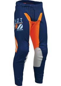 Thor Launchmode Futura, textile pants , color: Dark Blue/Orange , size: 40