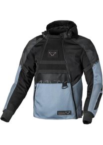 Macna Rebelite, textile jacket , color: Black/Grey/Blue , size: L