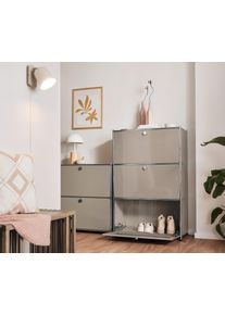 Tchibo - Kovov&yacute; reg&aacute;l &raquo;Cn3&laquo; se 3 v&yacute;klopn&yacute;mi dv&iacute;řky