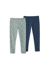 Tchibo - Leg&iacute;ny - pro miminko - vel. 74/80 - barva: modr&aacute;/s potiskem