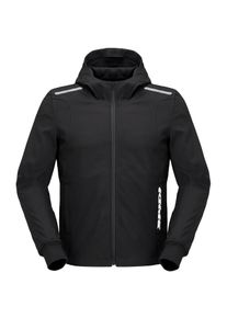 Spidi Hoodie Armor Light, textile jacket , color: Black , size: S