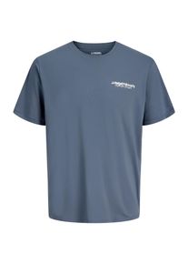 JJ Rebel Muži Tričko 'JREBZACK' &scaron;ed&aacute; / b&iacute;l&aacute; S