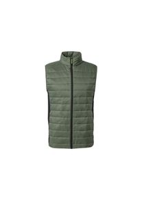 Tchibo - Pro&scaron;&iacute;van&aacute; vesta &raquo;pack light&laquo; - pro muže - vel. S 44/46 - barva: zelen&aacute;