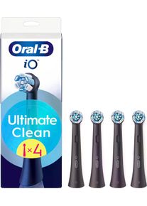 Oral-B iO Ultimate Clean Black n&aacute;hradn&iacute; hlavice, 4 ks