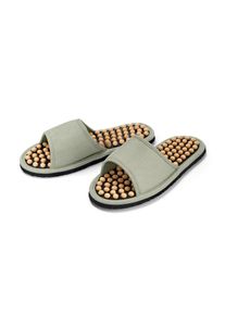 Tchibo - Mas&aacute;žn&iacute; pantofle - vel. 40-41 - barva: zelen&aacute;