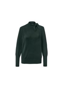 Tchibo - Svetr z jemn&eacute; pleteniny s ma&scaron;ličkov&yacute;m detailem - pro ženy - vel. S 36/38 - barva: zelen&aacute;