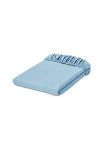 Tchibo - Perk&aacute;lov&eacute; nap&iacute;nac&iacute; prostěradlo - barva: modr&aacute;