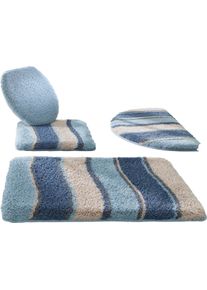 Hagemann unisex Koupelnov&aacute; předložka limetkovo-m&aacute;tov&aacute;-m&aacute;tov&aacute;-vzor ,velikost 8 - Potah na v&iacute;ko