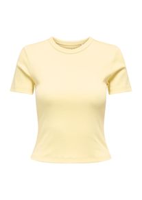 Only Ženy Tričko 'ONLVAL' světle žlut&aacute; XS