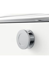 Tchibo - Kovov&aacute; komoda &raquo;Cn3 Slim Line&laquo; se 2 v&yacute;klopn&yacute;mi dv&iacute;řky - barva: b&iacute;l&aacute;