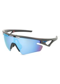 Oakley 0OO9499 SPHAERA SLASH | unisex slunečn&iacute; br&yacute;le | Hranat&yacute; | Obruba: Plast &Scaron;ed&aacute; | Barva čoček: Modr&aacute; Celobarevn&eacute;