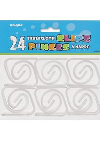 UNIQUE Klipsy plastov� na ubrus �ir� 24ks