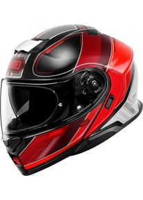 Shoei Neotec 3 Sharpen, flip up helmet , color: Black/Red/White , size: L