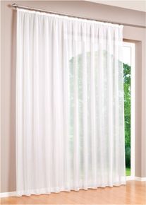 Z&aacute;clona s jemnou strukturou sable | B&iacute;l&aacute; | Vel. 1 (v/&scaron;: 100/300 cm) | bonprix
