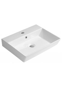 aqua-line AQUALINE ORION keramick&eacute; umyvadlo 49x38,6cm, b&iacute;l&aacute; 27050