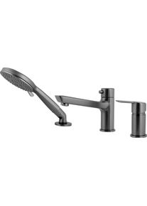 DEANTE Arnika titanov&aacute; vanov&aacute; baterie, 3otvorov&aacute; BQA_D13M