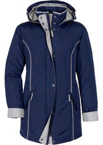 Damske Funkčn&iacute; bunda s doln&iacute;m lemem s regulac&iacute; &scaron;&iacute;řky n&aacute;mořnick&aacute; modr&aacute; ,velikost 48