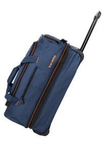 Travelite Basics Wheeled duffle S Navy/orange ta&scaron;ka