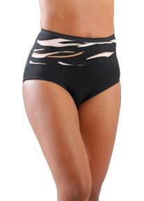 Damske Kalhotky s pasem čern&aacute;-potisk ,velikost 52/54