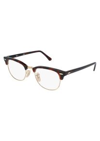 Ray-Ban VISTA RX5154 CLUBMASTER unisex br&yacute;le | Obruba: čtvercov&yacute;, acet&aacute;t, červen&aacute;