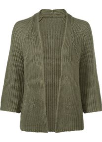 Heine Damske Svetr otevřen&eacute;ho střihu khaki ,velikost 44