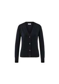 Tchibo - Kardigan z jemn&eacute;ho &uacute;pletu s ka&scaron;m&iacute;rem - pro ženy - vel. S 36/38 - barva: čern&aacute;
