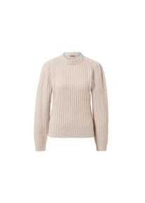 Tchibo - Svetr z hrub&eacute; pleteniny s vlnou - pro ženy - vel. XXL 52/54 - barva: b&eacute;žov&aacute;