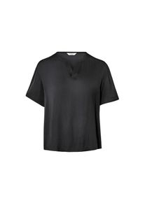 Tchibo - Sat&eacute;nov&aacute; tunikov&aacute; halenka - pro ženy - vel. 38 - barva: čern&aacute;