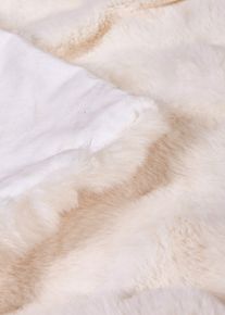 Kvalitn&iacute; měkk&aacute; deka | B&eacute;žov&aacute; | Vel. 130x170 cm | fl&iacute;s| bonprix