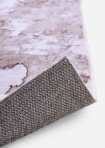 Koupelnov&aacute; předložka s mramorov&yacute;m potiskem | &Scaron;ed&aacute; | Vel. 2 (Koupelnov&aacute; předložka před z&aacute;věsn&eacute; WC) | bonprix