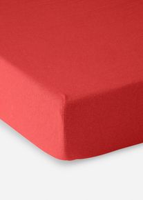 Nap&iacute;nac&iacute; žerzejov&eacute; prostěradlo | Červen&aacute; | Vel. 100x200 cm | 100% bavlna| bonprix