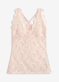 Krajkov&yacute; top | Růžov&aacute; | Vel. 42 | bonprix