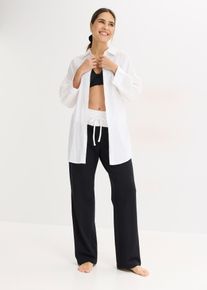 Pyžamov&eacute; kalhoty | Čern&aacute; | Vel. 40/42 (M) | bonprix