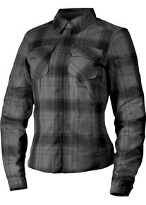 Icon Fallblock, shirt/textile jacket women , color: Grey/Black , size: XL