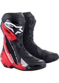 Alpinestars Supertech R Honda, boots , color: Black/Light Red/Blue , size: 43 EU