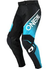O Neal ONeal Hardwear Air Slam, textile pants , color: Black/Turquoise , size: 32