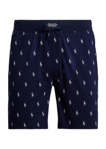 Polo Ralph Lauren Muži Pyžamov&eacute; kalhoty n&aacute;mořnick&aacute; modř / b&iacute;l&aacute; S