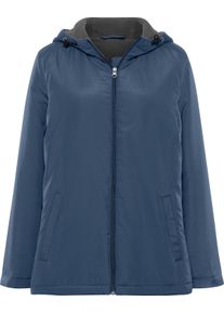 Damske Mikina s fleecovou pod&scaron;&iacute;vkou tmavěmodr&aacute; ,velikost 56