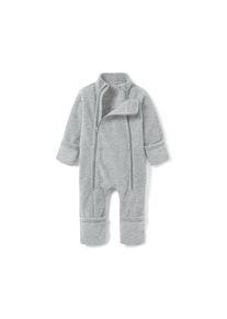 Tchibo - Fleecov&yacute; overal pro miminka - pro miminko - vel. 74/80 - barva: &scaron;ed&aacute;