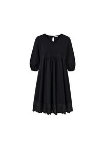 Tchibo - Tkan&eacute; &scaron;aty s v&yacute;&scaron;ivkou - pro ženy - vel. 40 - barva: čern&aacute;