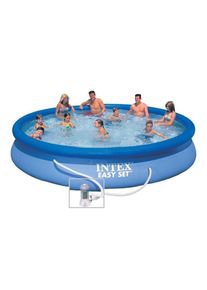 Intex Baz&eacute;n 28158 Easy s filtrac&iacute; 457 x 84 cm