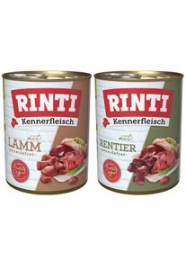 Rinti Kennerfleisch multipack sob a jehně 24&times; 800 g
